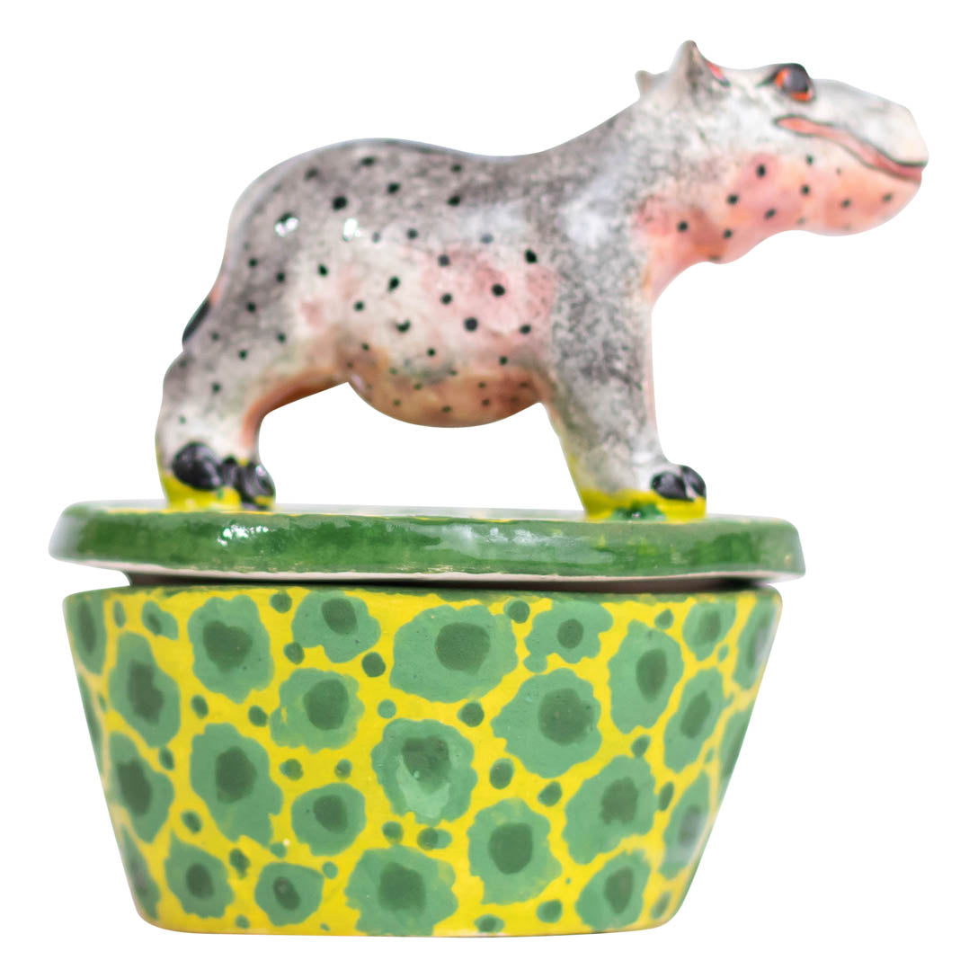 Hippo in Zambezi jewelry box