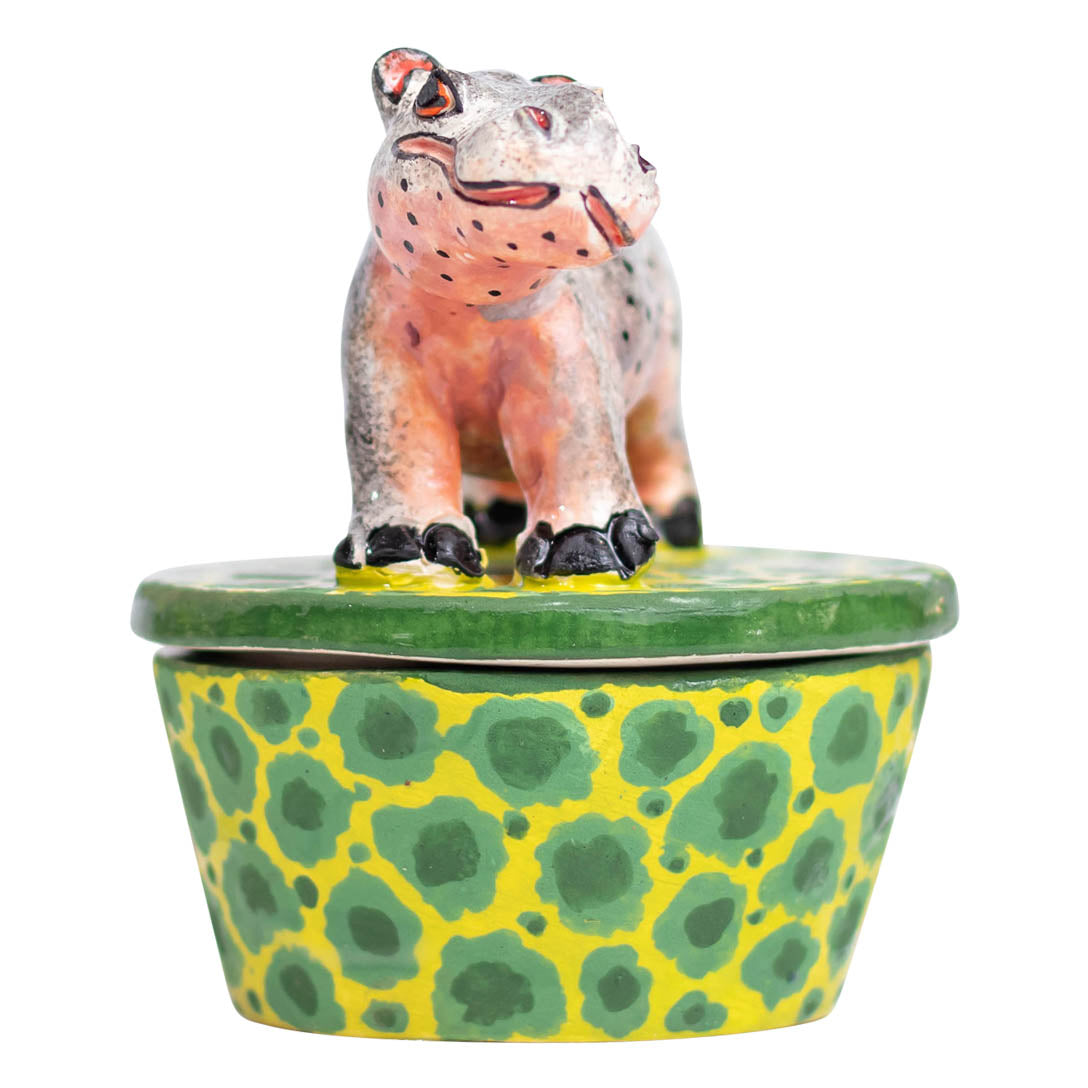 Hippo in Zambezi jewelry box