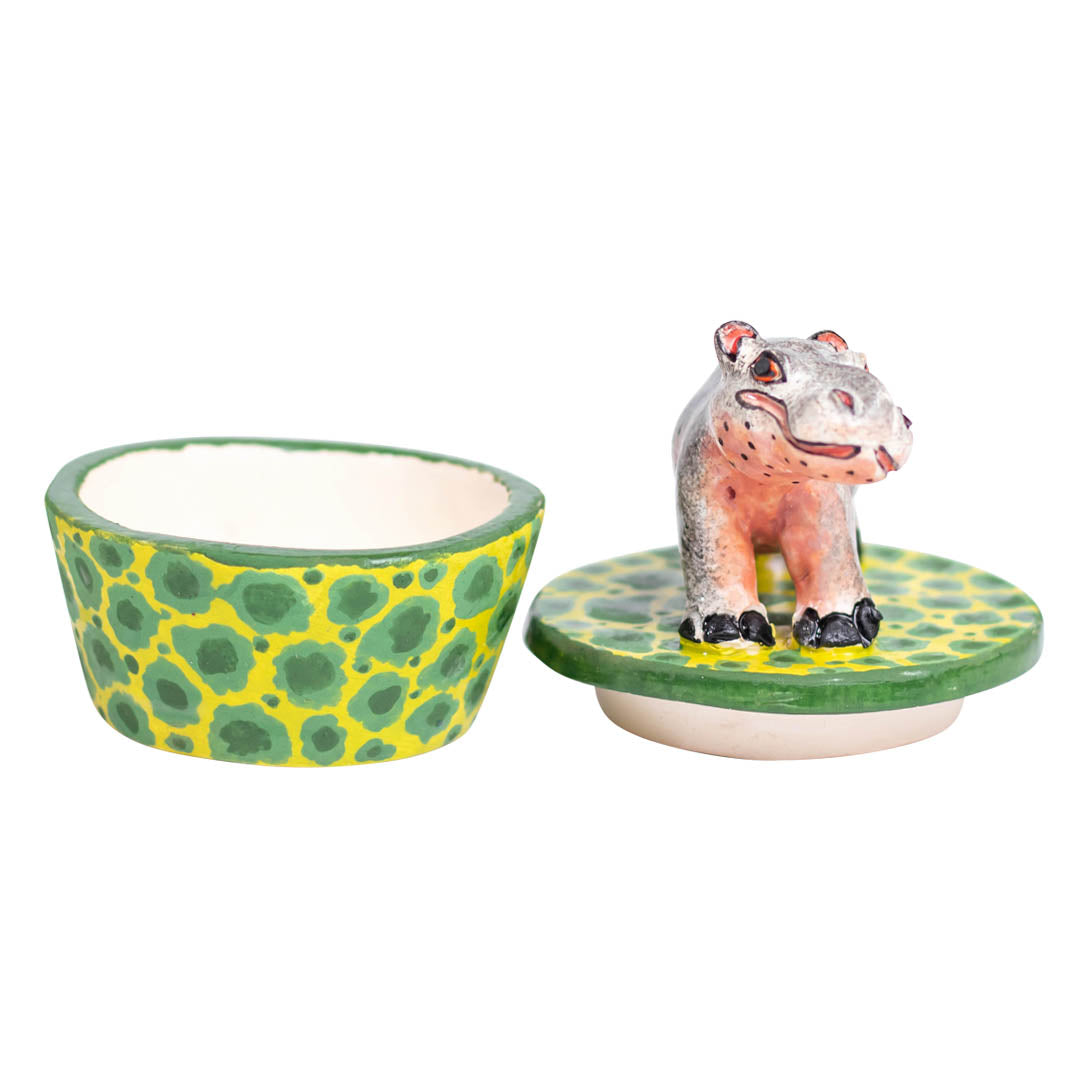 Hippo in Zambezi jewelry box