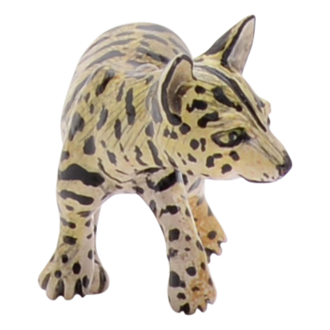 Wild cat sculpture