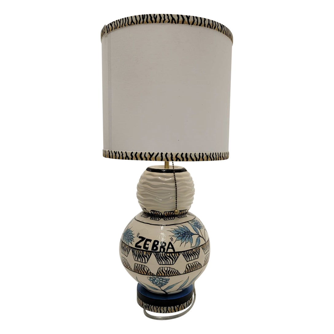 Zebra lamp
