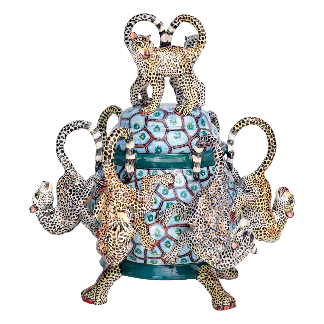 Leopard tureen