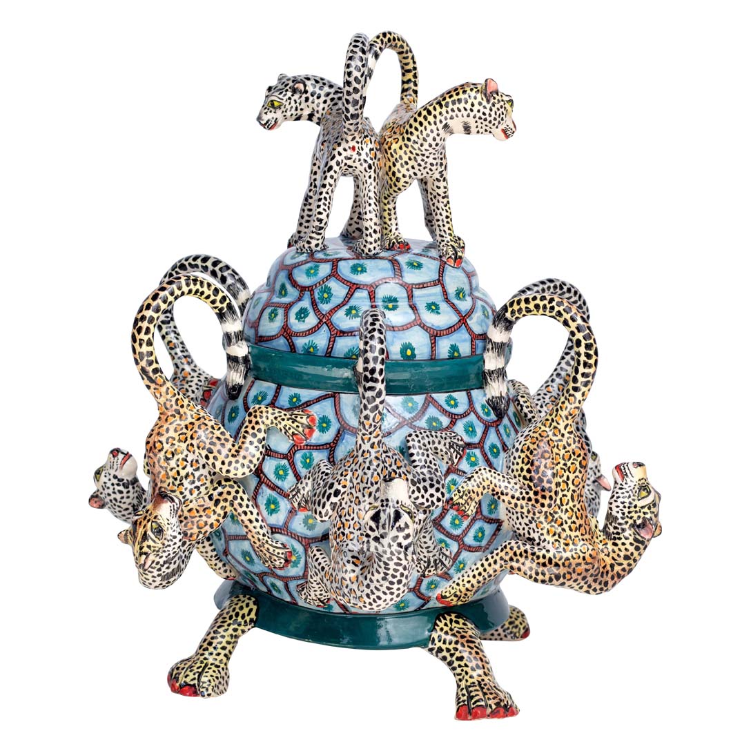 Leopard tureen