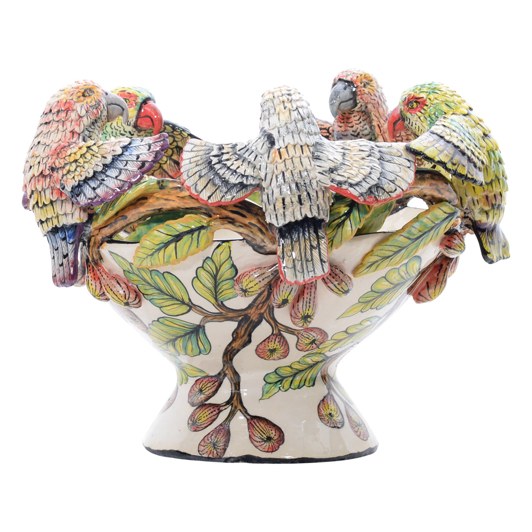 Birds & flowers bowl