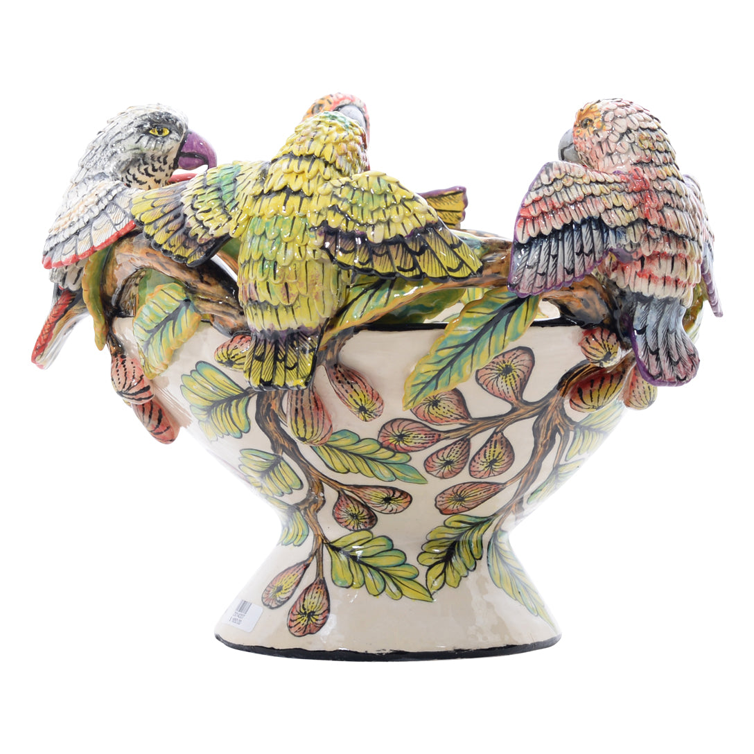 Birds & flowers bowl