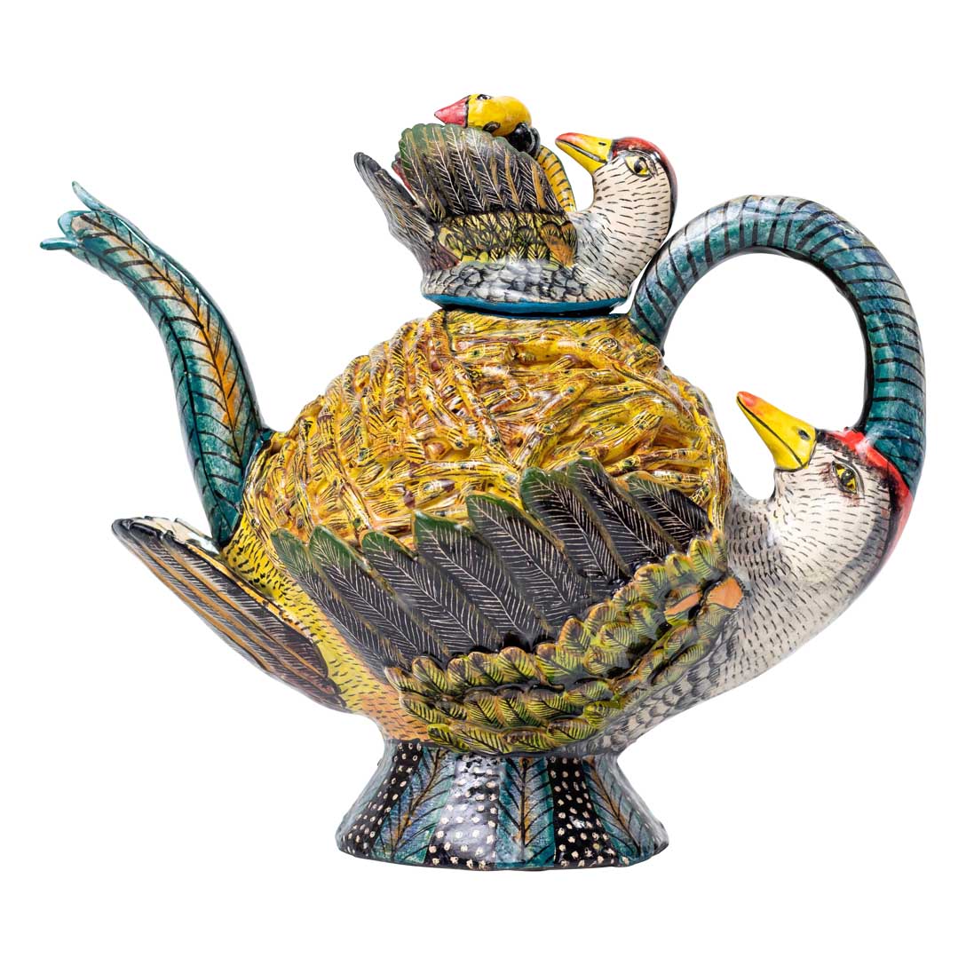 Bird teapot