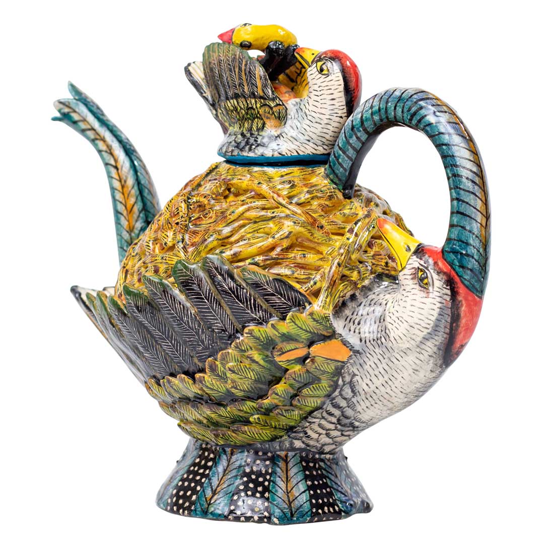 Bird teapot