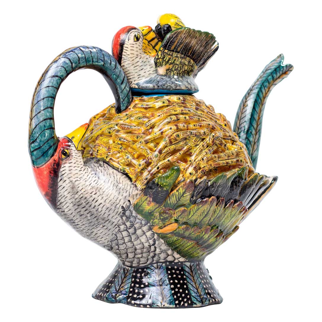 Bird teapot