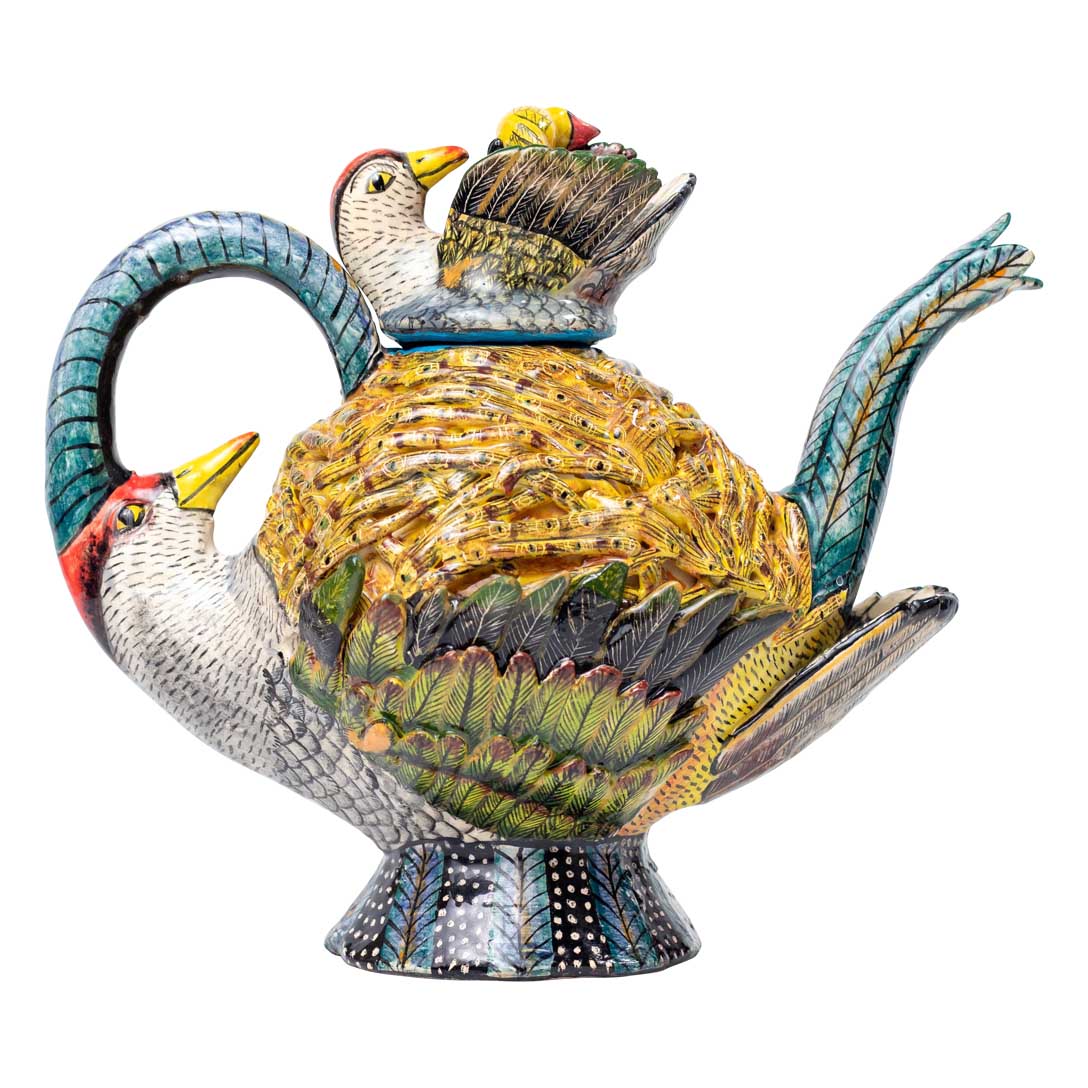 Bird teapot