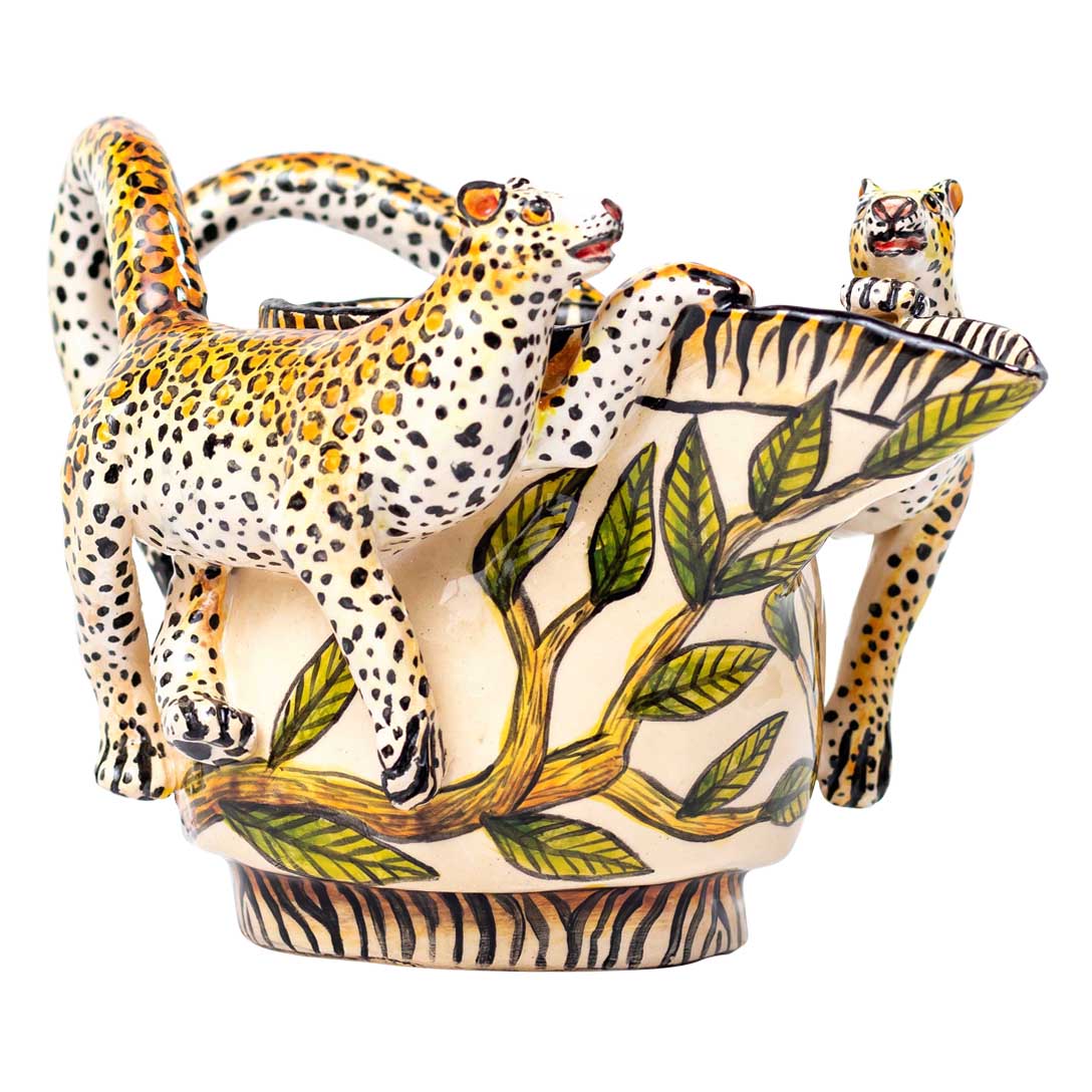 Leopards milk jug