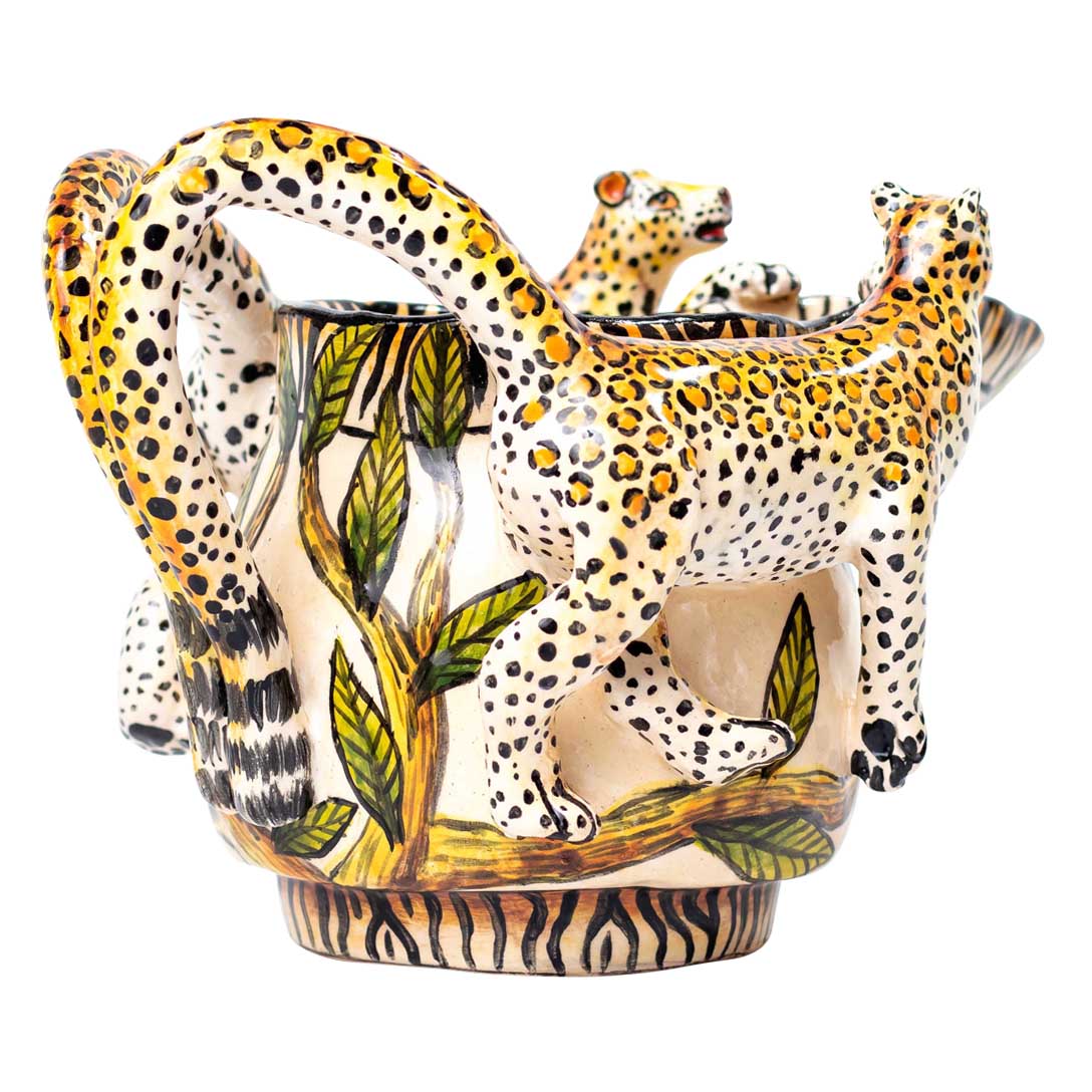 Leopards milk jug