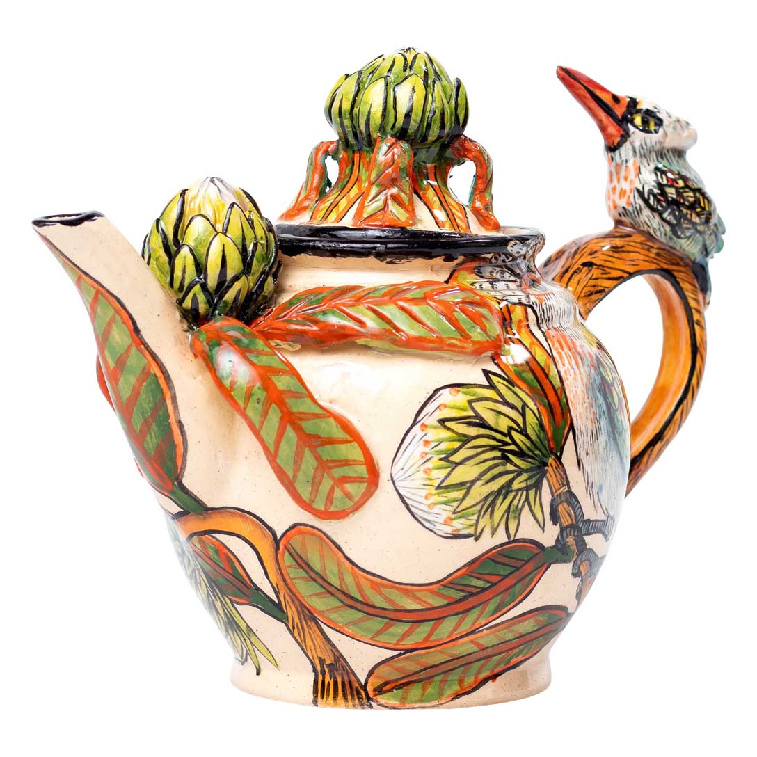 Kingfisher teapot