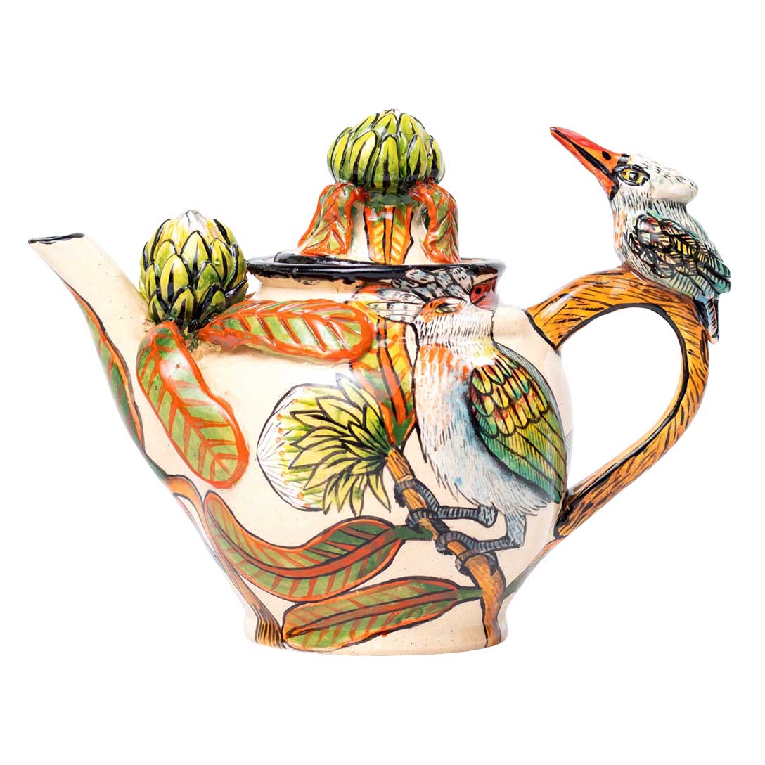 Kingfisher teapot