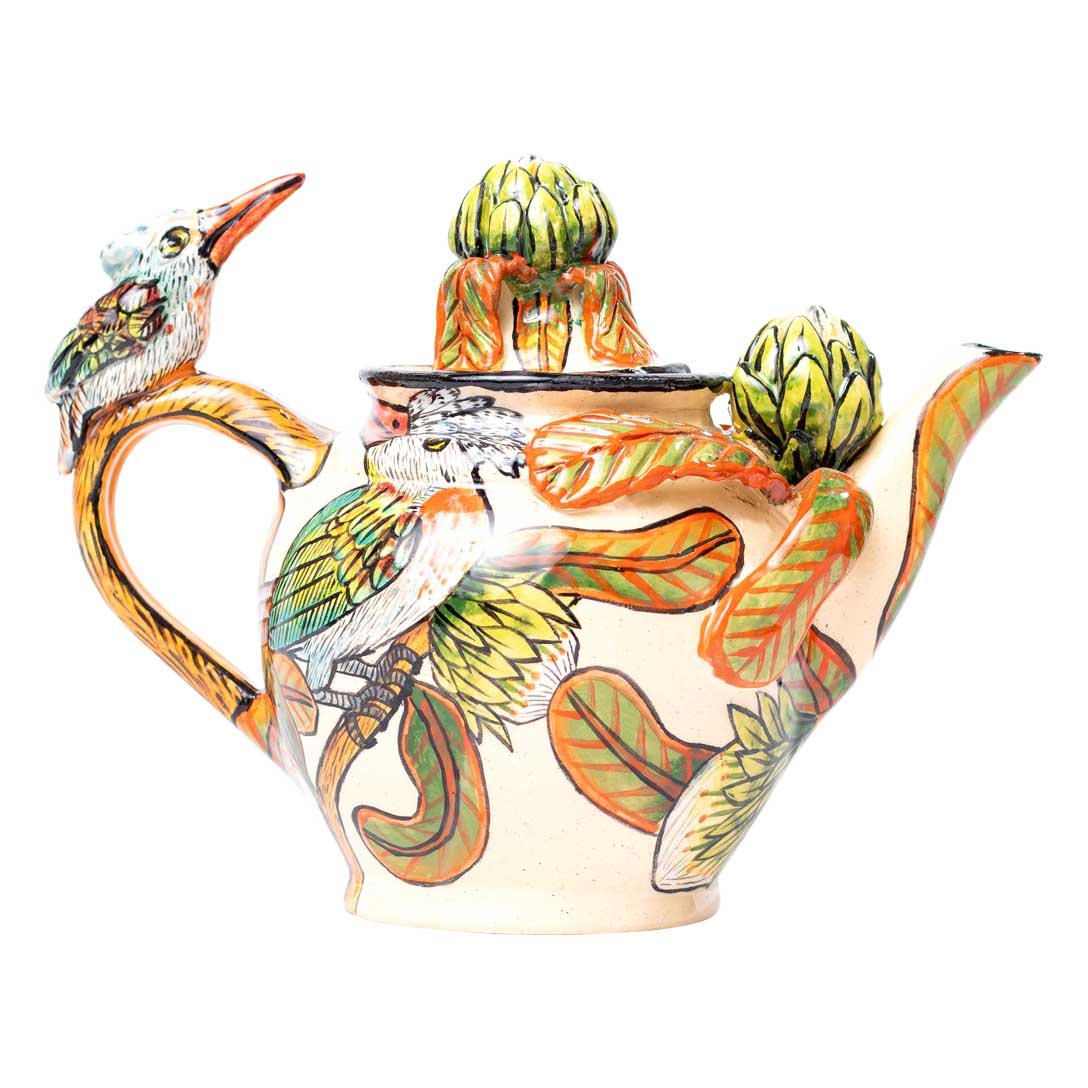 Kingfisher teapot