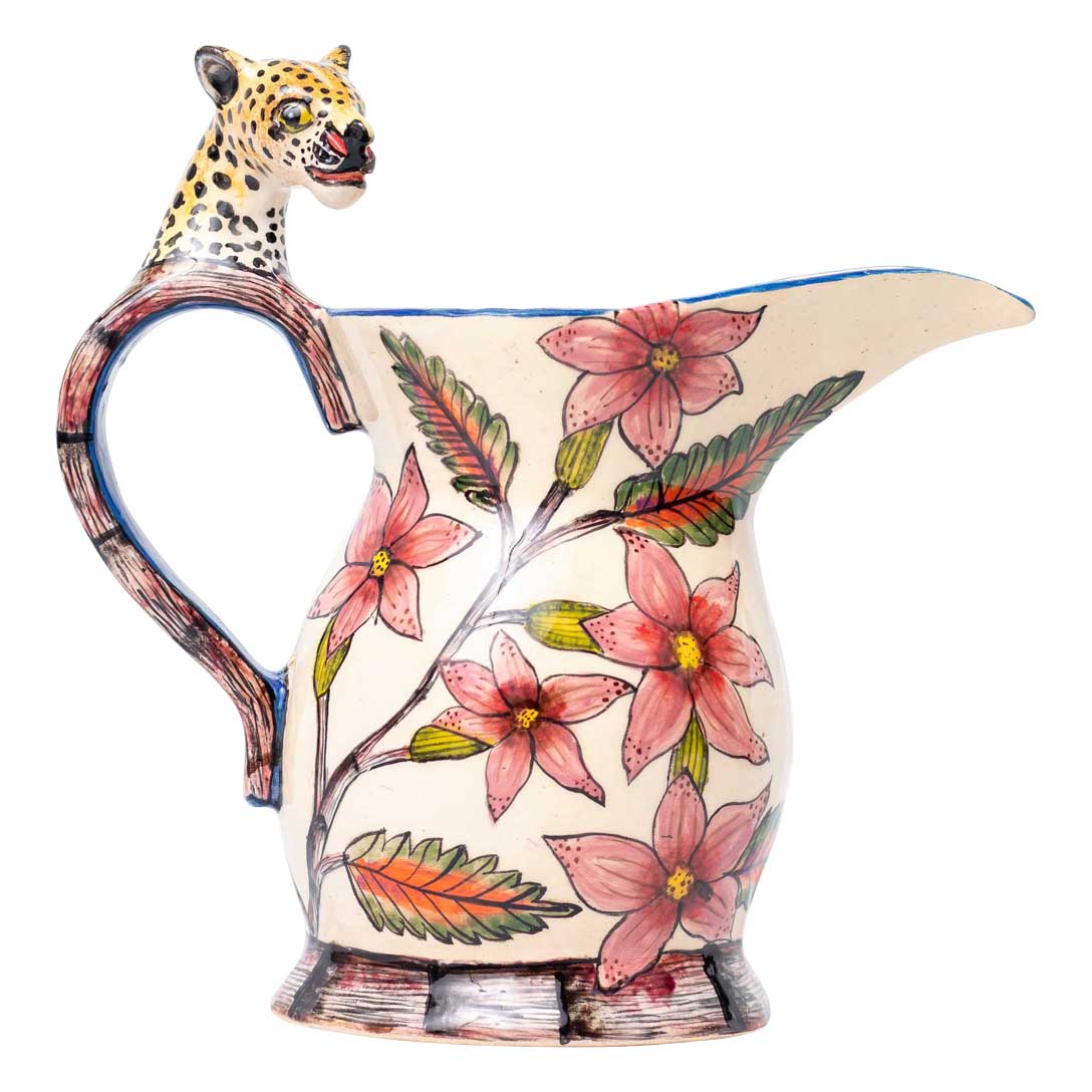 Leopard jug