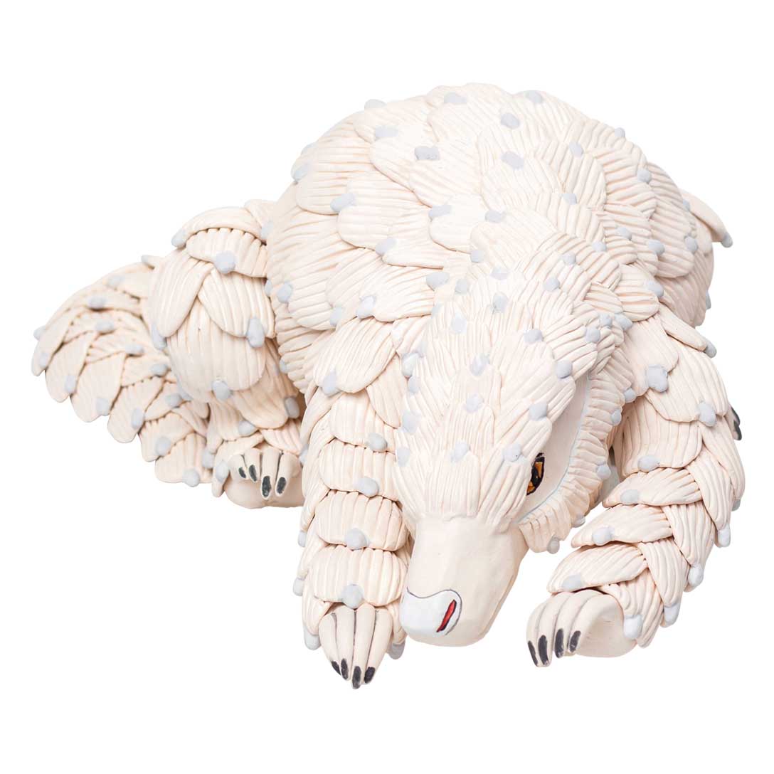 Pangolin sculpture