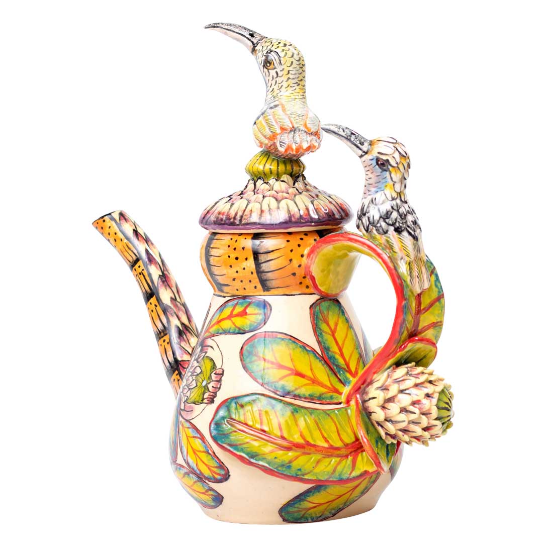 Kingfisher teapot