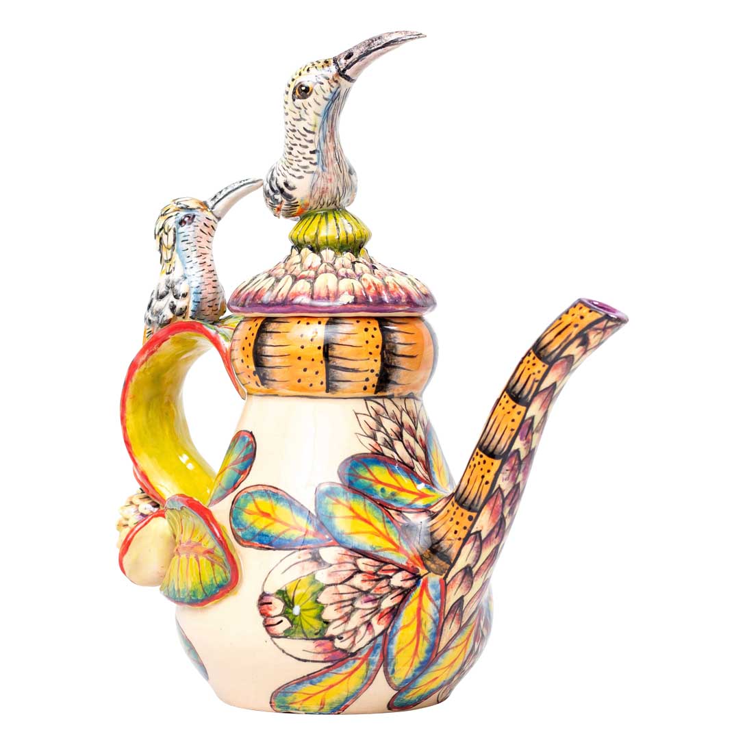 Kingfisher teapot