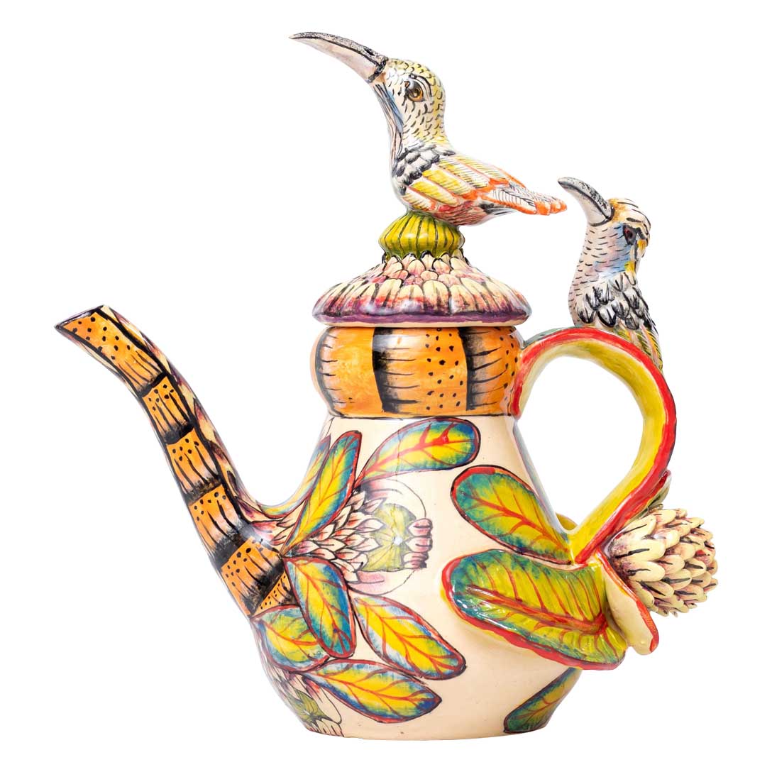 Kingfisher teapot