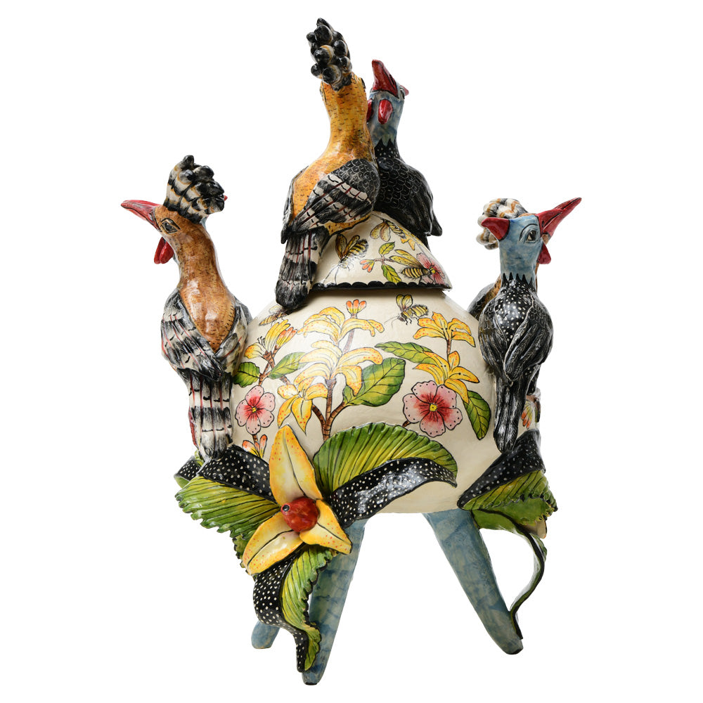 Guinea fowl & hoope tureen