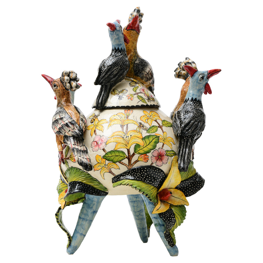 Guinea fowl & hoope tureen