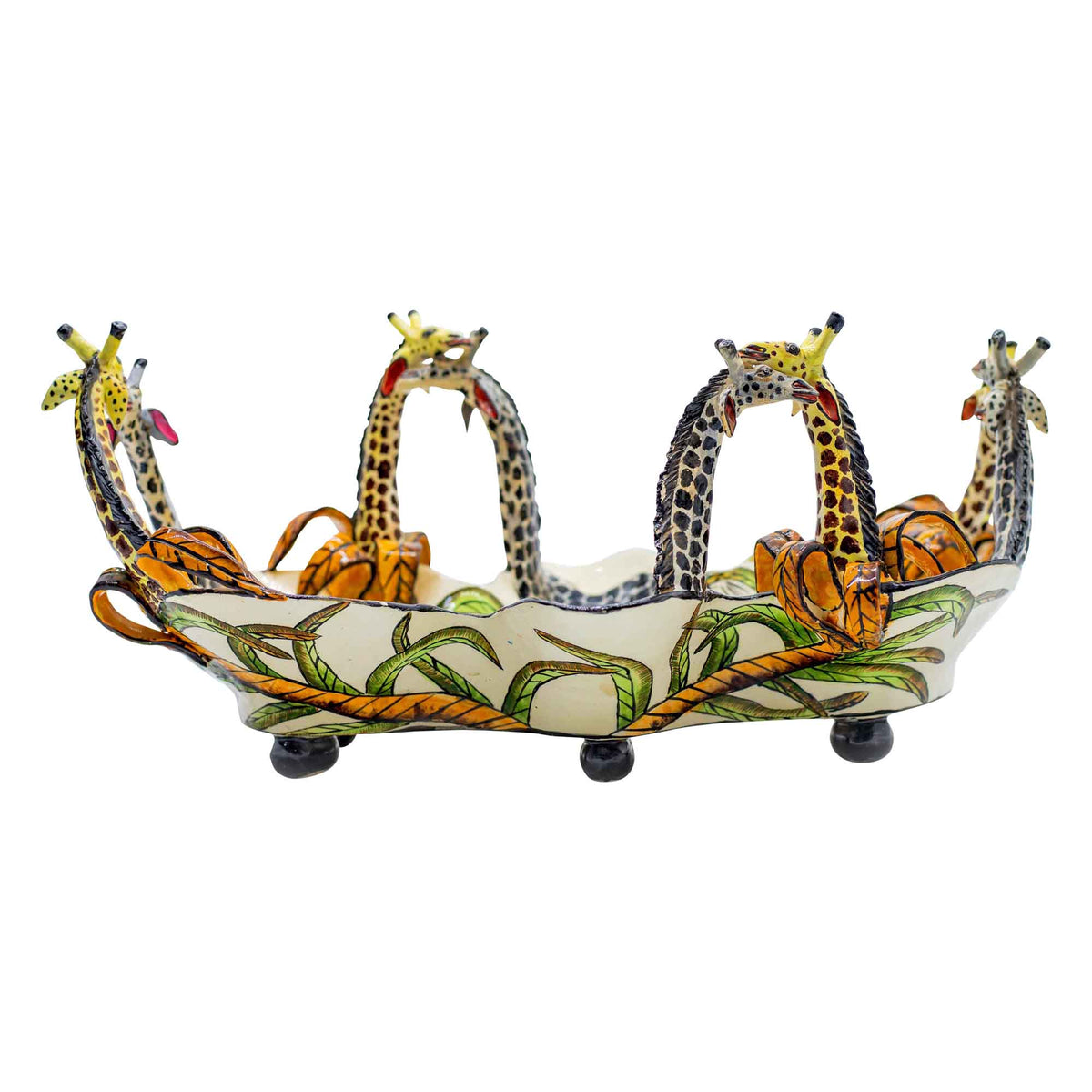 Giraffes & flowers tray