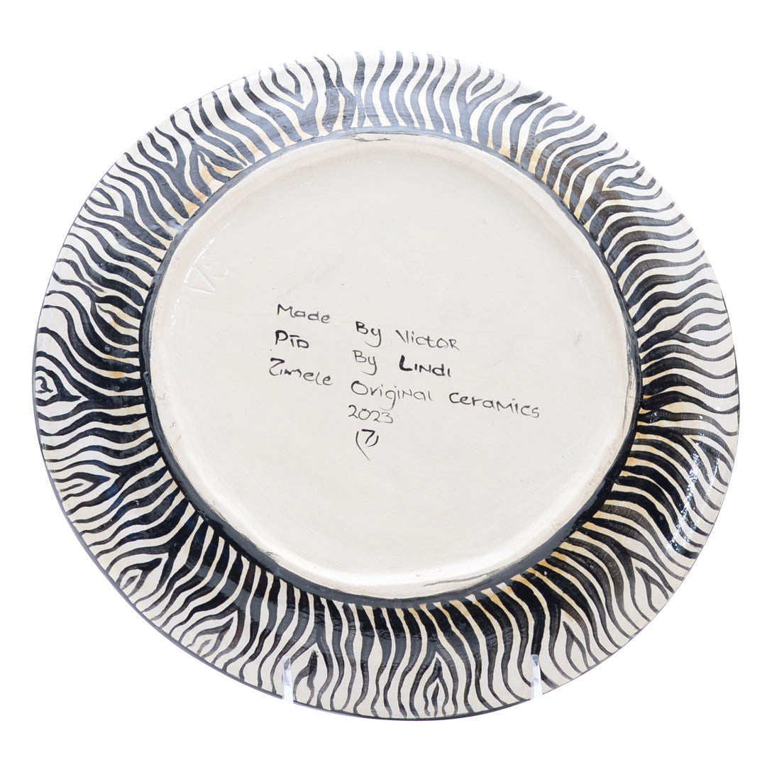 Zebra Plate