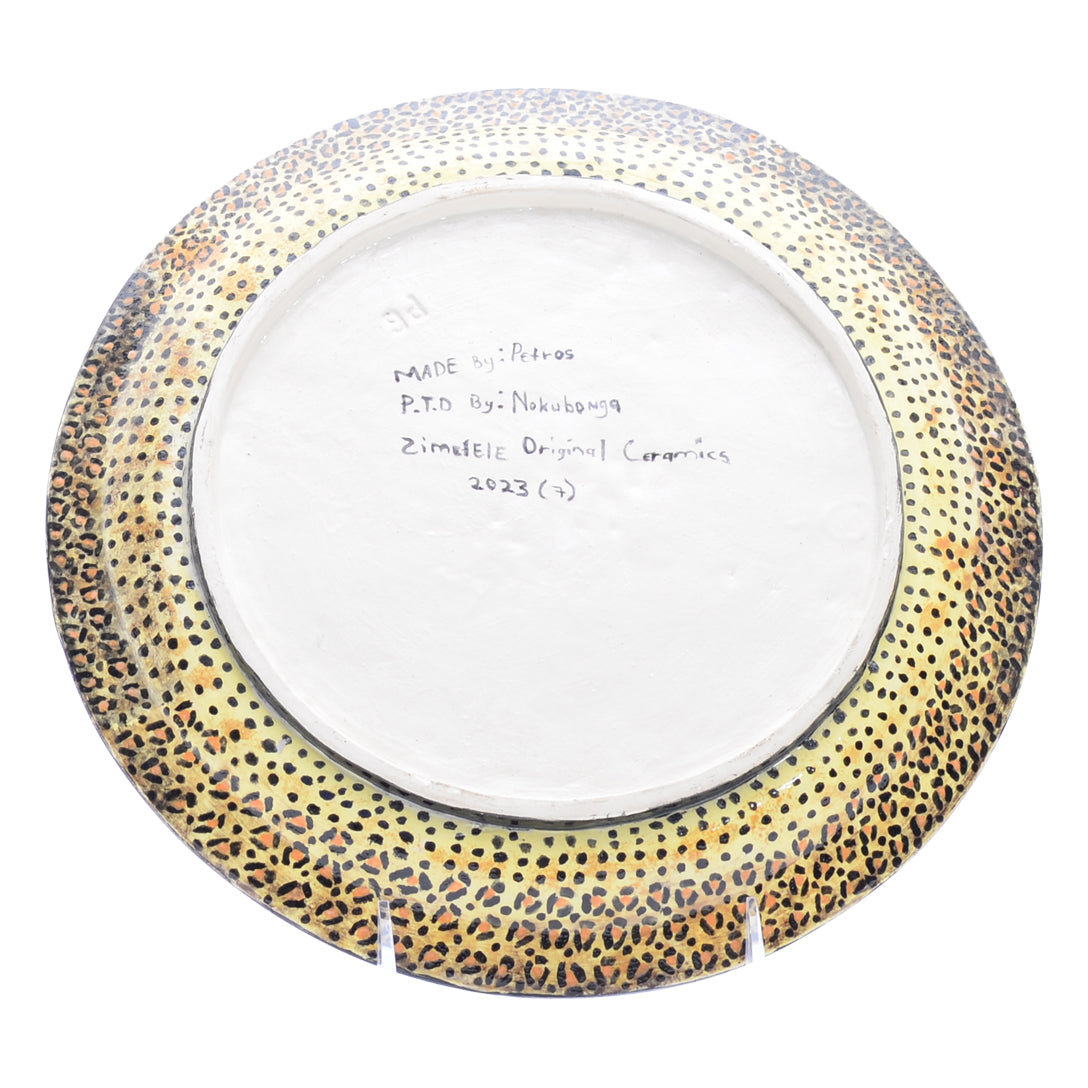 Leopard Plate