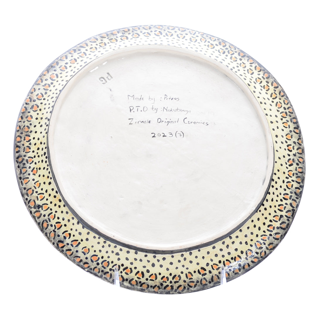 Leopard Plate