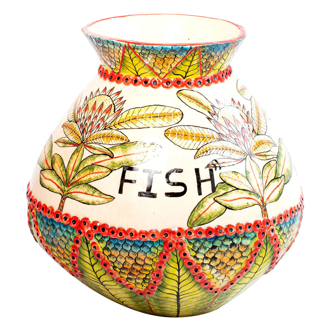 Fish beer pot