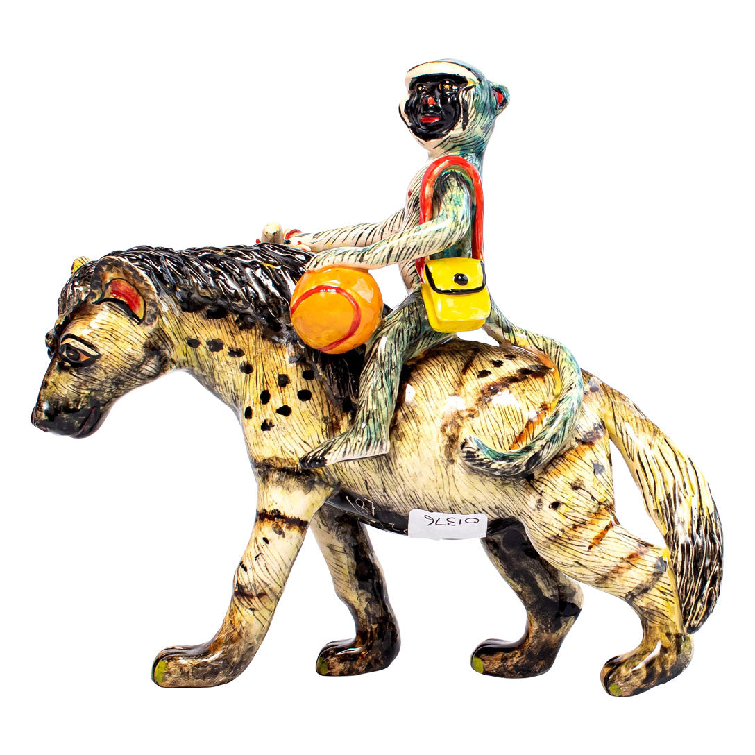 Hyena monkey rider