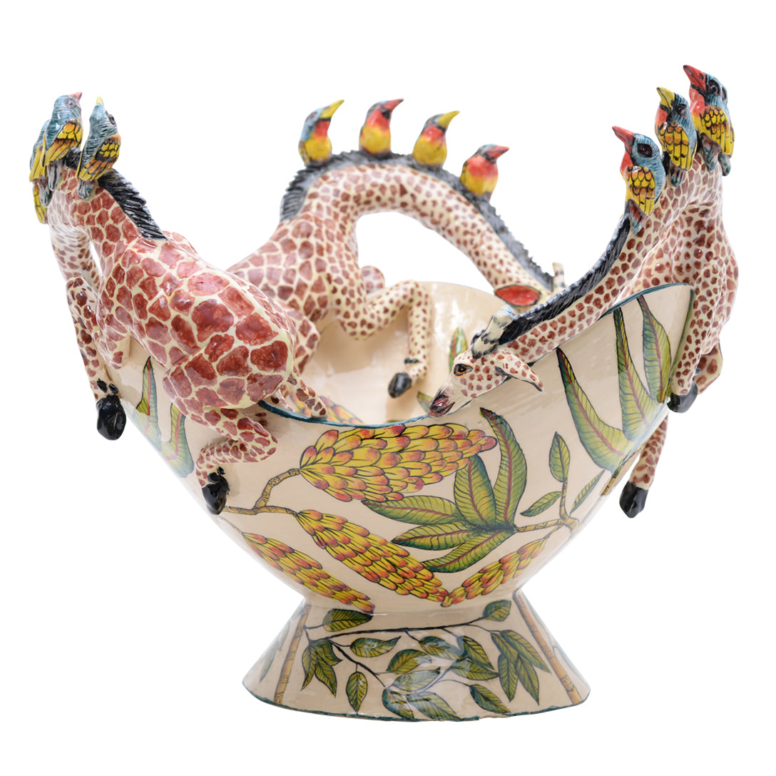 Giraffes bowl