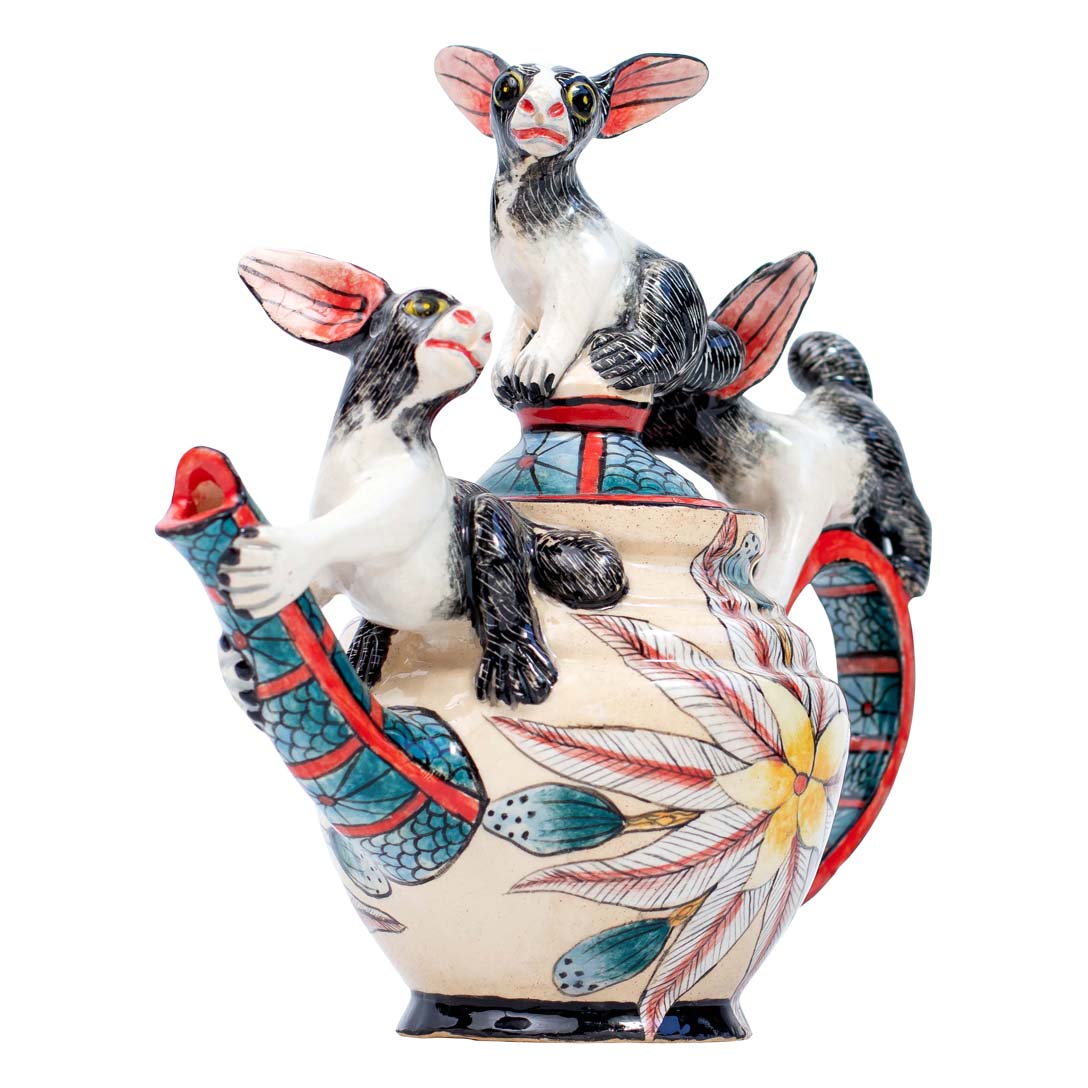 Rabbit teapot