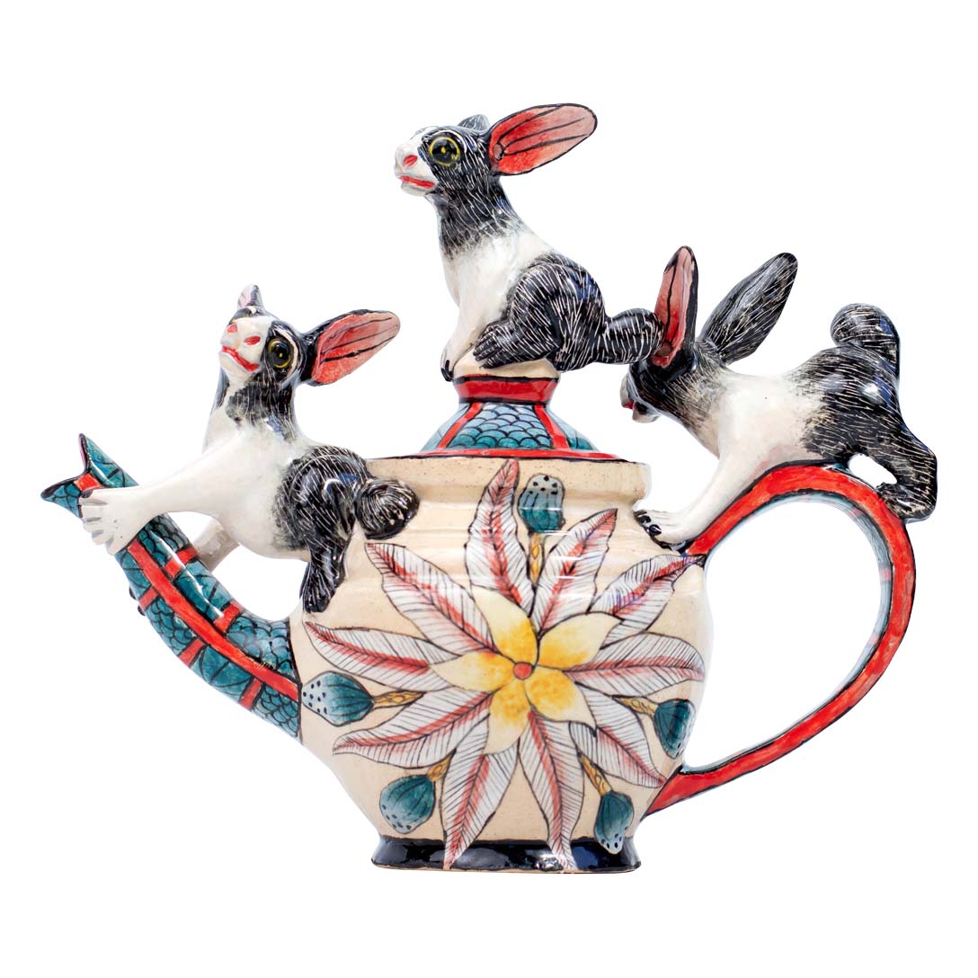 Rabbit teapot