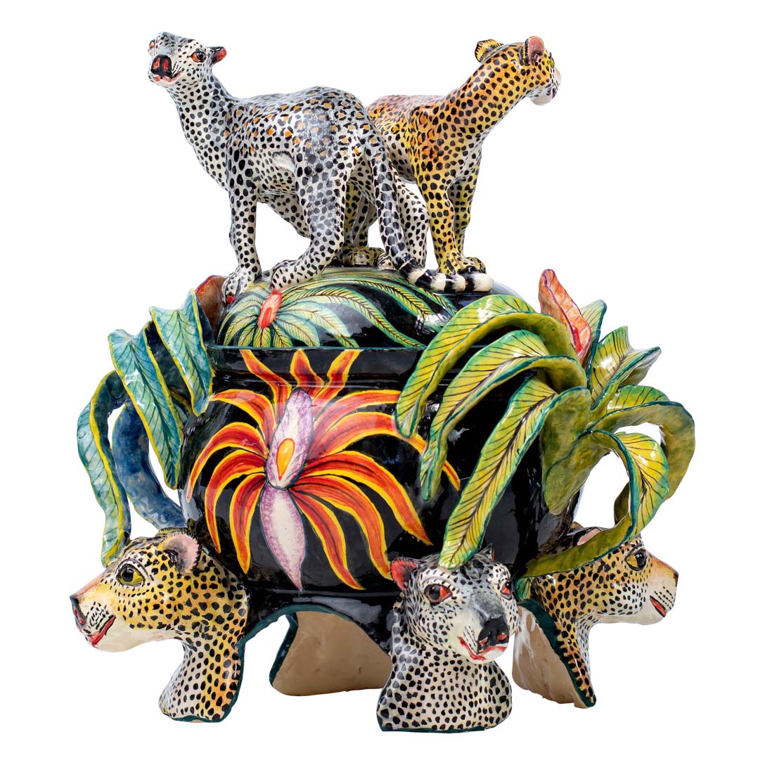 Leopard tureen