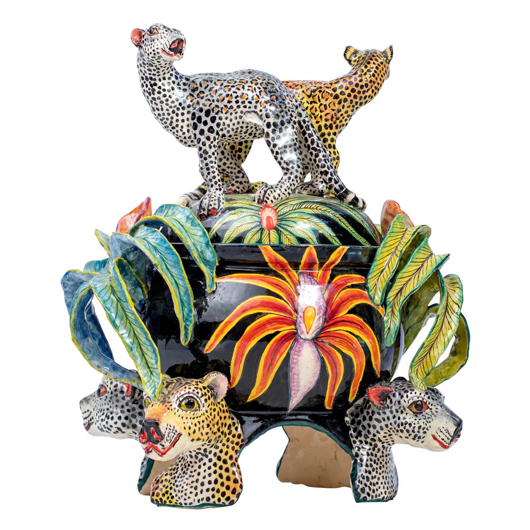 Leopard tureen