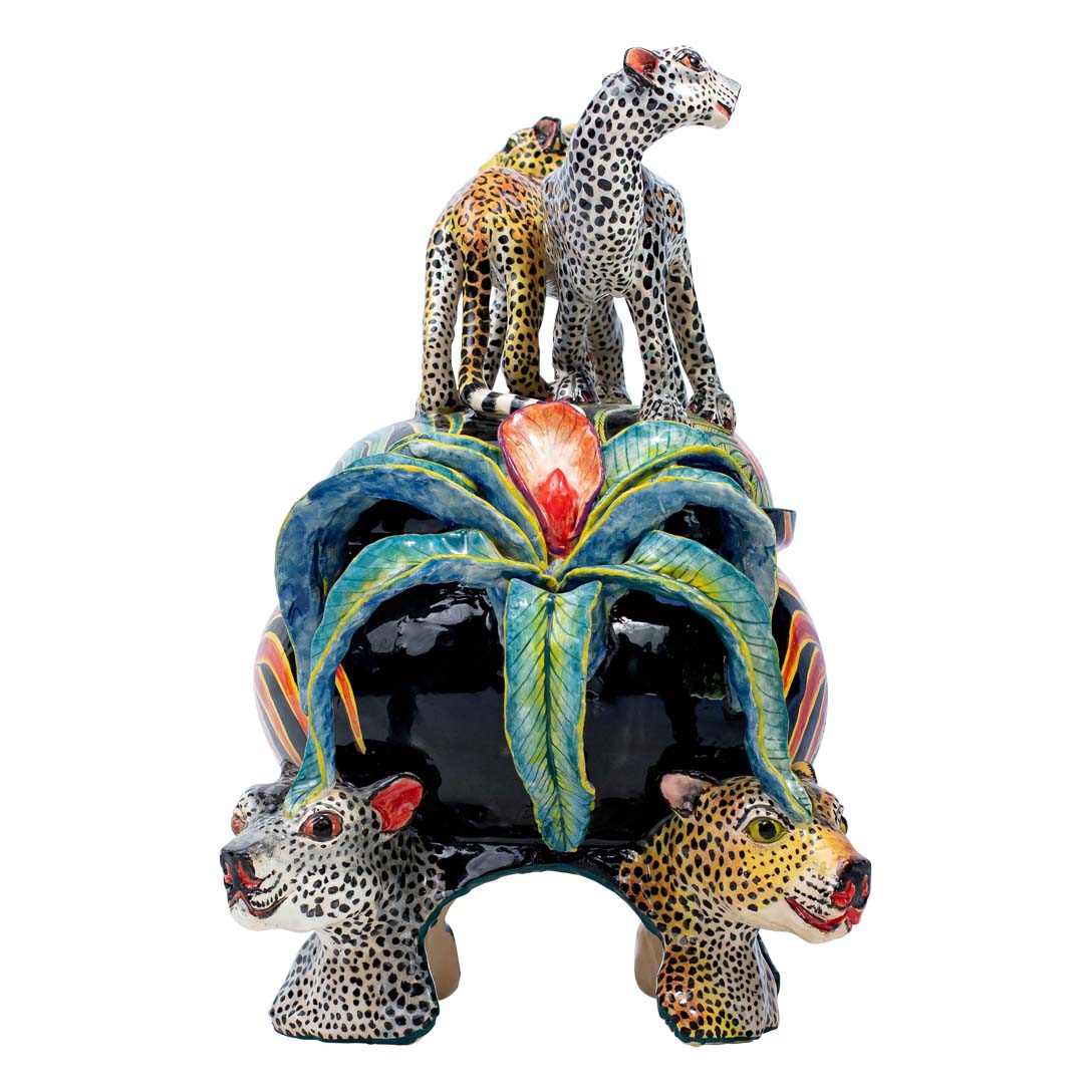 Leopard tureen