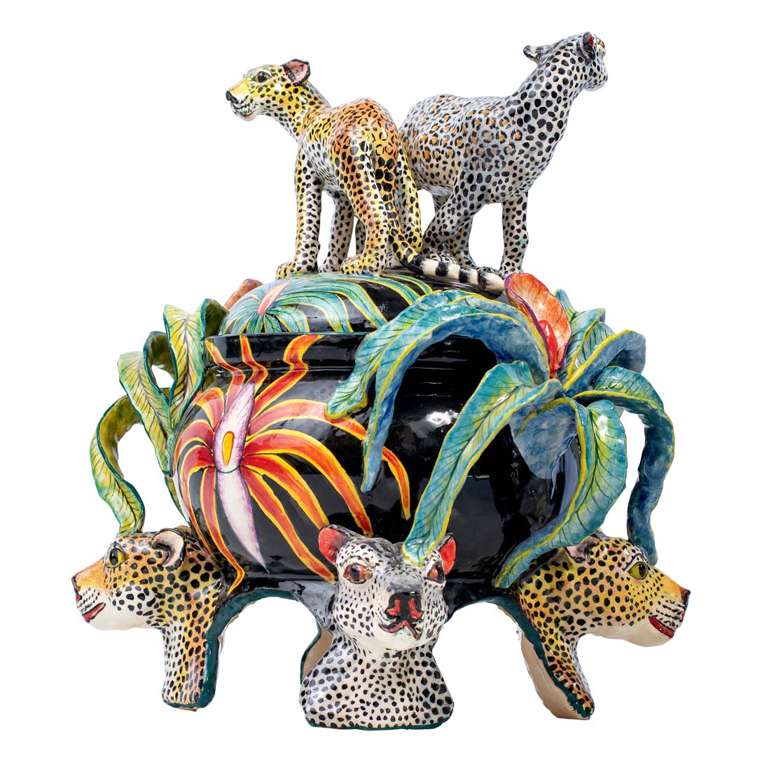 Leopard tureen