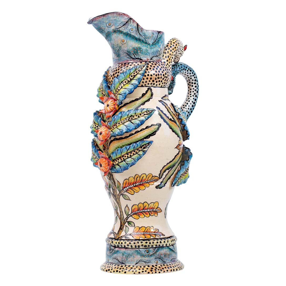 Leopard jug
