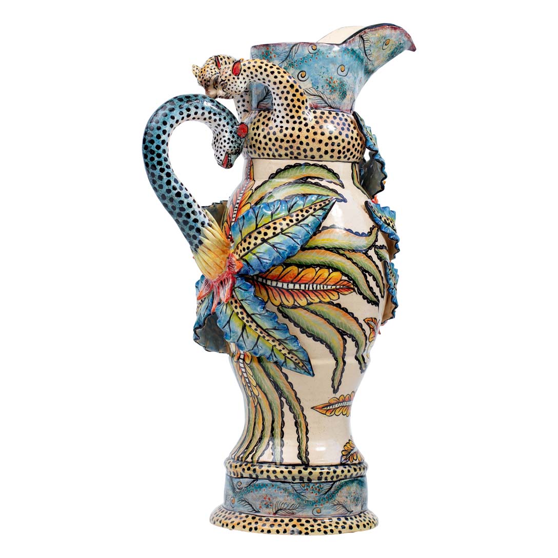 Leopard jug