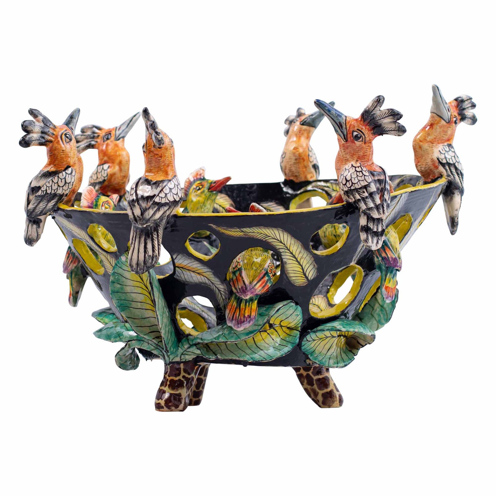 Hoopoes & turacos bowl