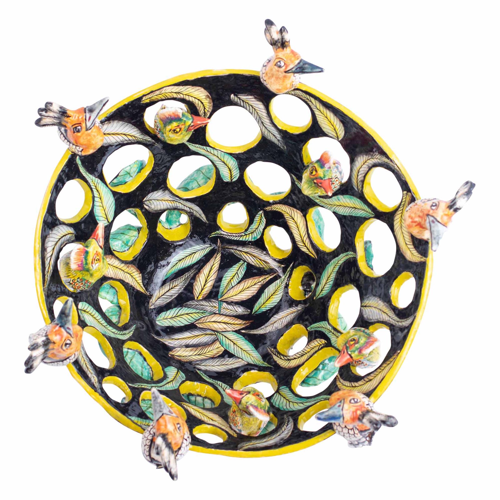 Hoopoes & turacos bowl