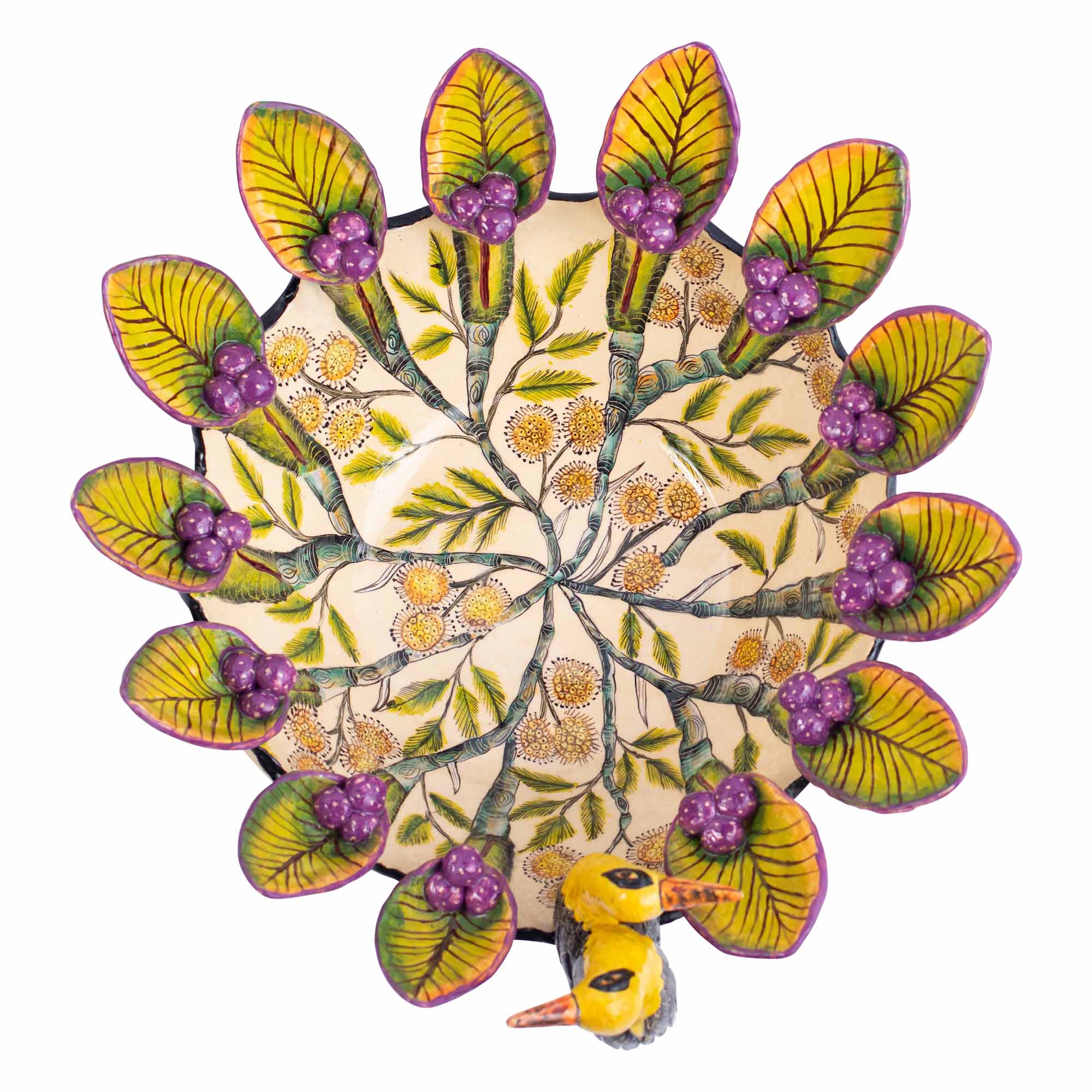 Eurasian golden oriole bowl