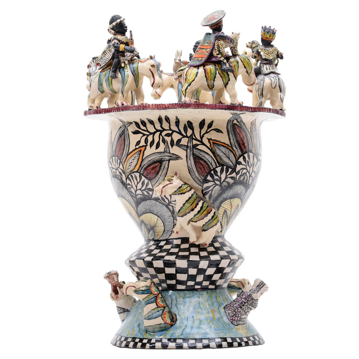 Royal family vase