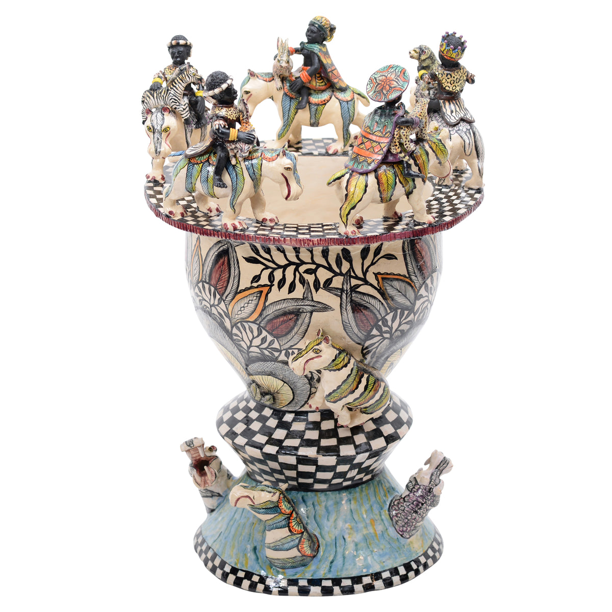 Royal family vase