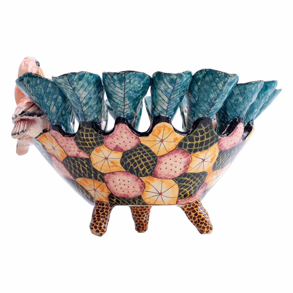 Flamingos platter