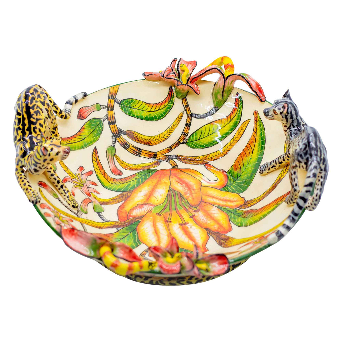 Leopards & sunbirds bowl