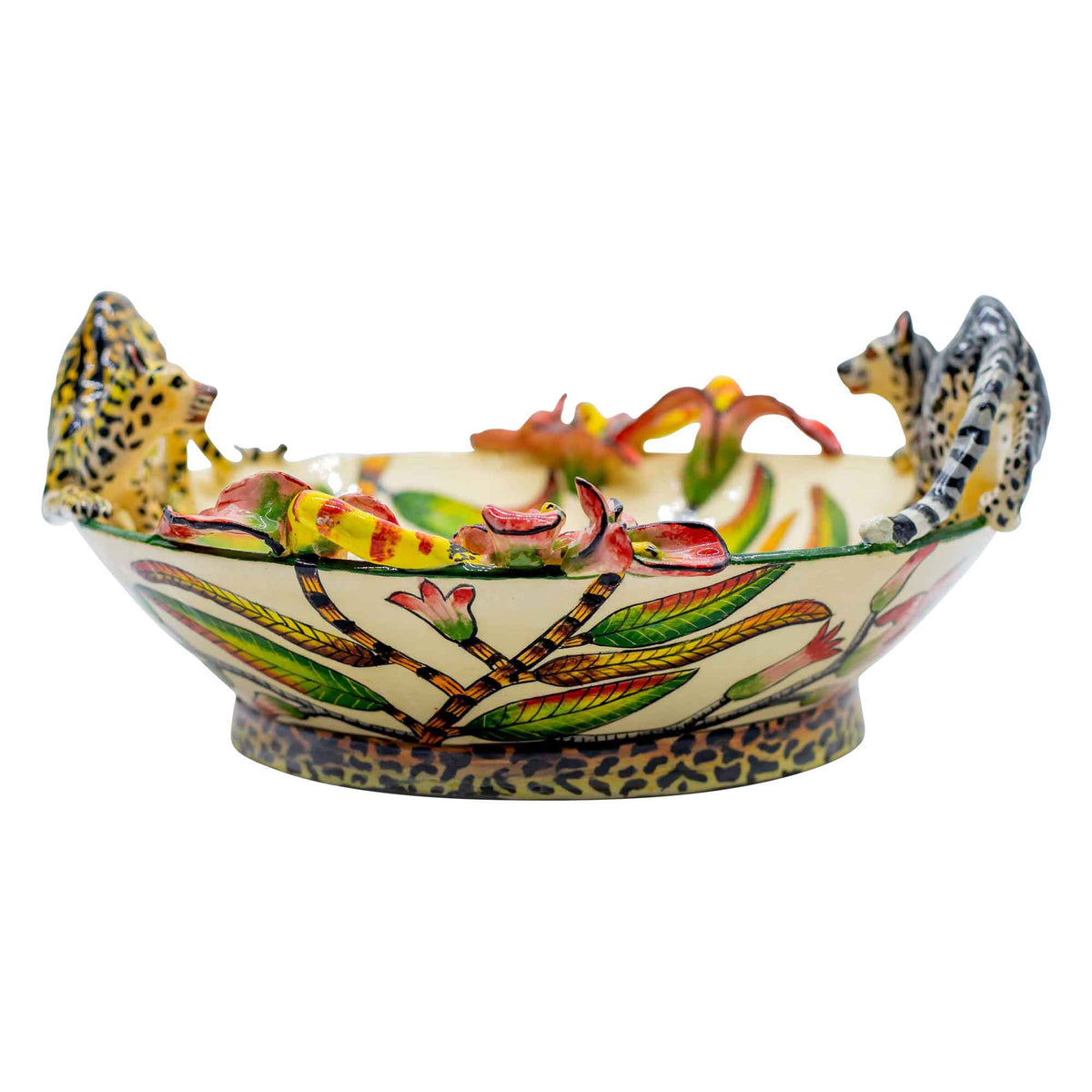 Leopards & sunbirds bowl