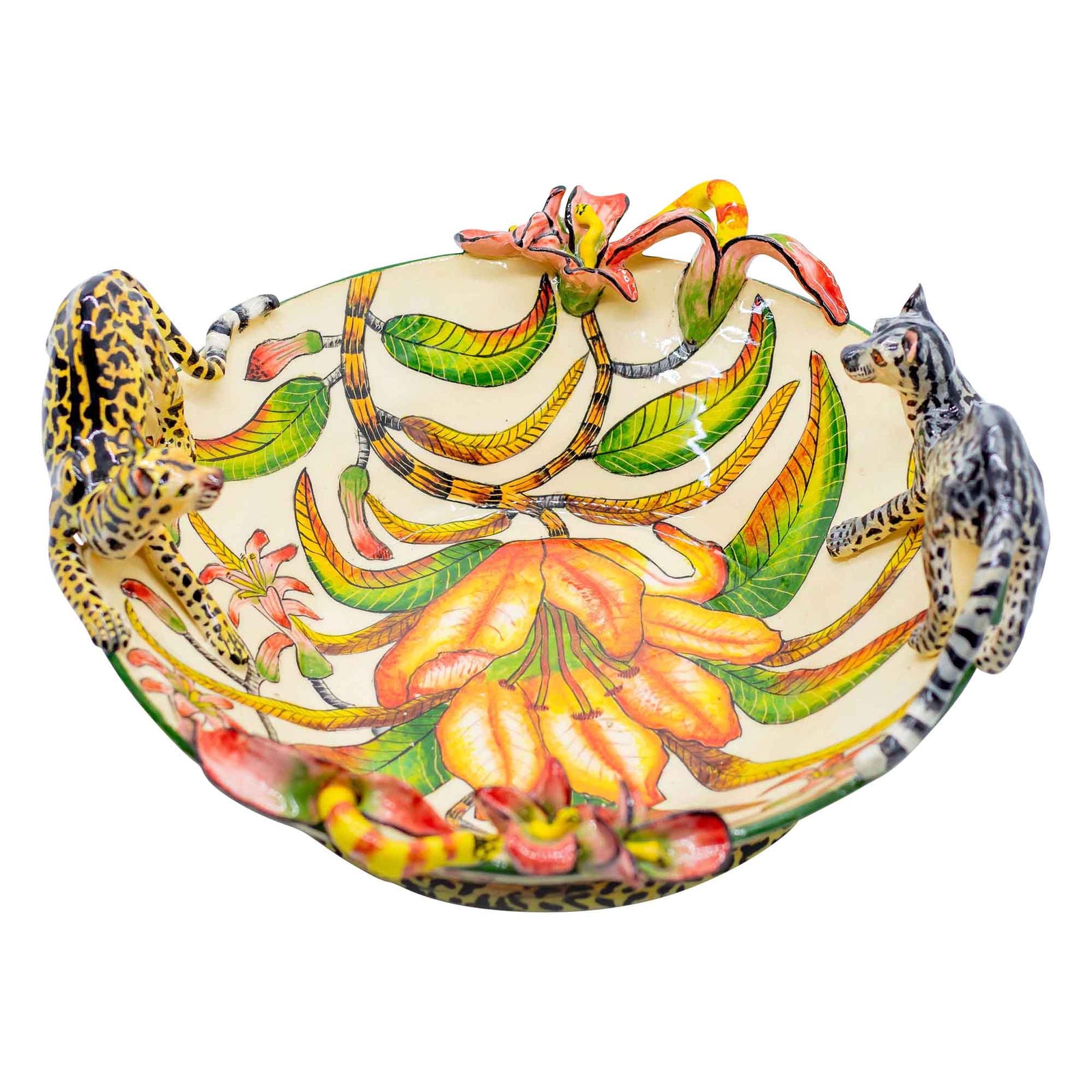 Leopards & sunbirds bowl