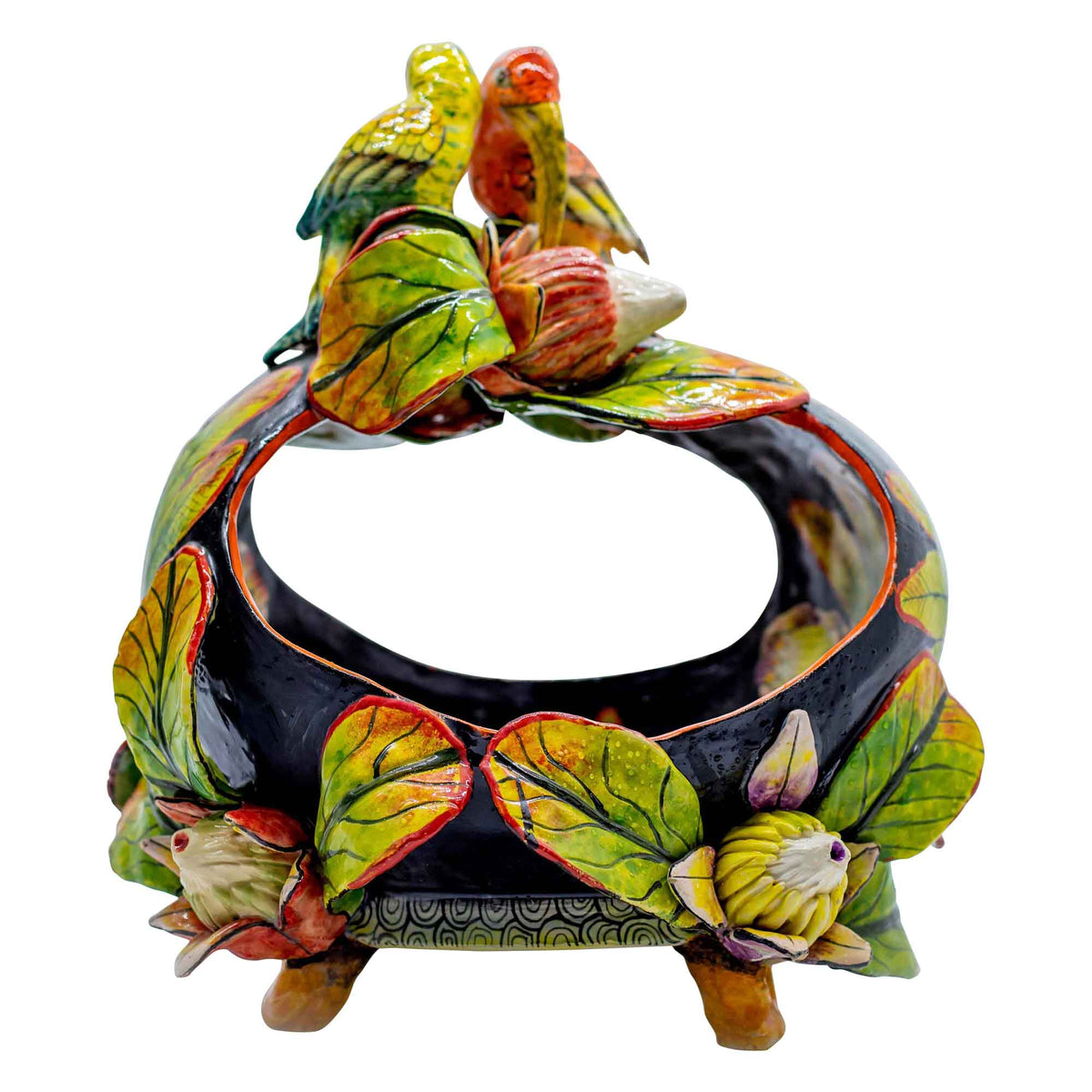 Sunbirds pierced bowl